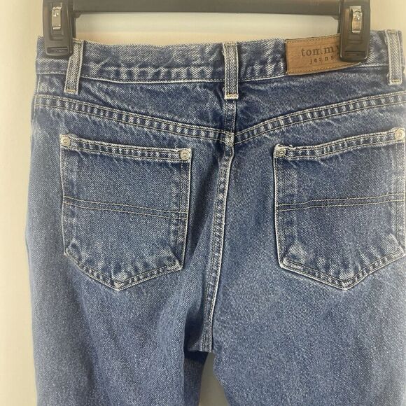 Vintage‎ Y2K 2000s Tommy Jeans High Waisted Size 7 Waist 26" - Picture 10 of 10
